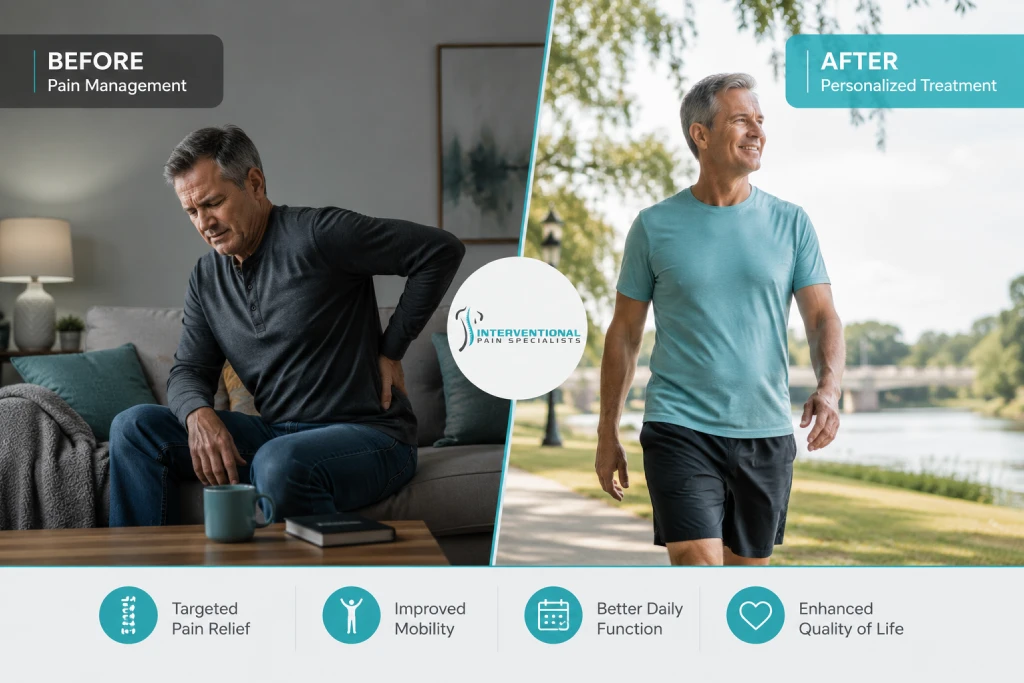 Before And After Interventional Pain Treatments