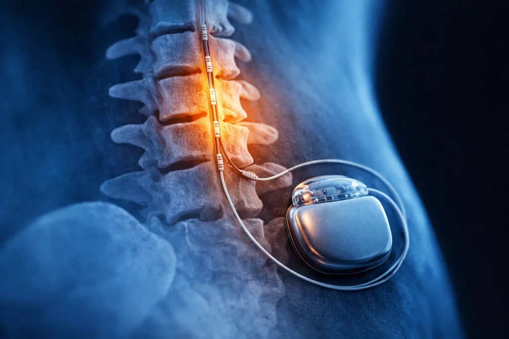 Spinal cord stimulation for chronic pain
