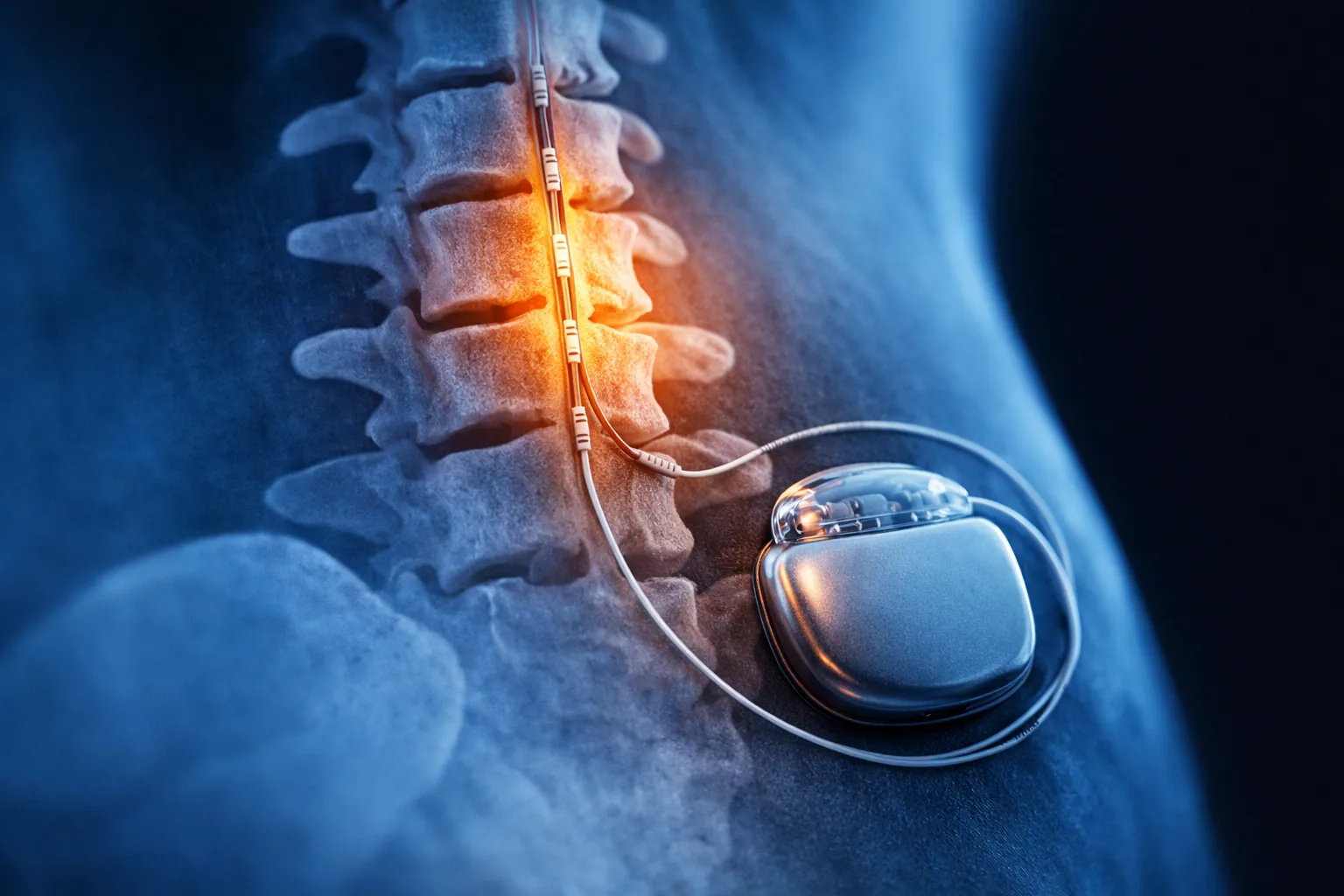 Spinal cord stimulation for chronic pain