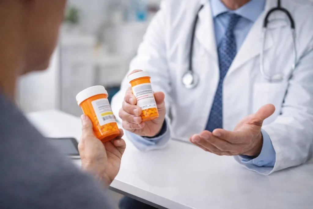 Epidural steroid injection procedure for back pain