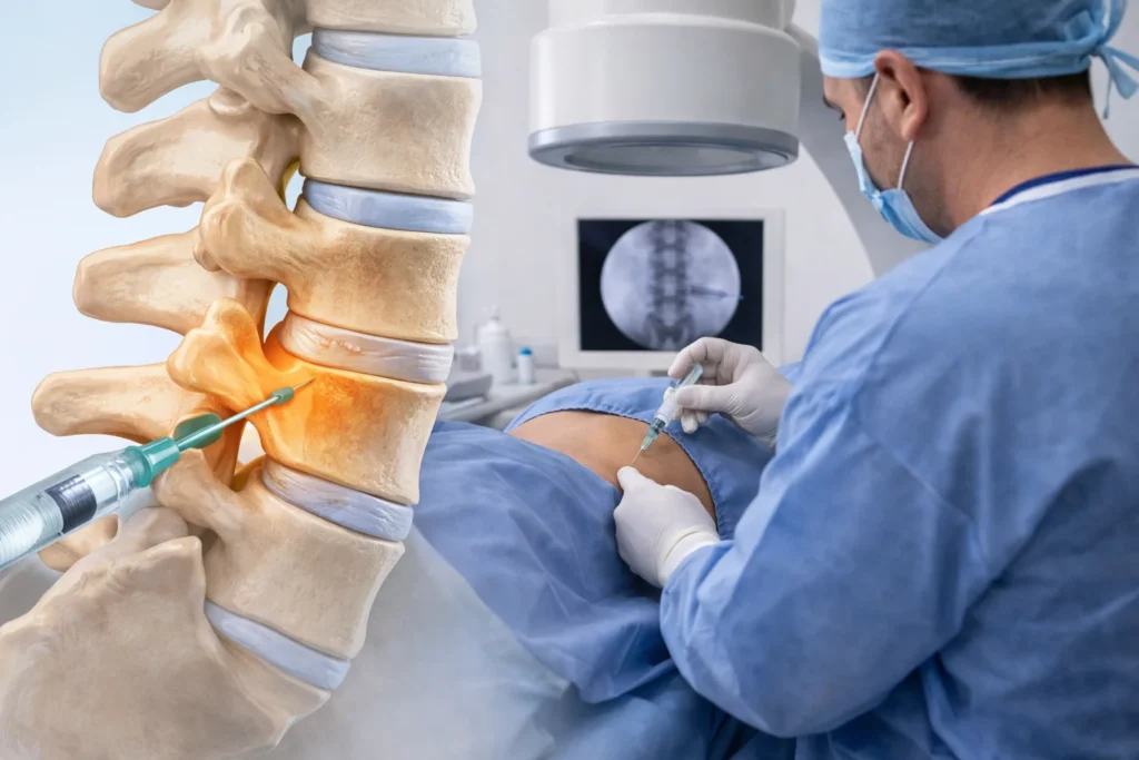 Facet Joint Injections and Medial Branch Blocks